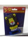 3D decoration leeuw