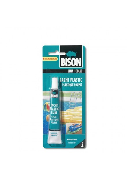 BISON ZACHT PLASTIC LIJM 25 ML BISON ZACHT PLASTIC LIJM 25 ML