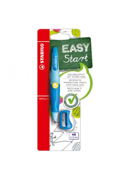 Stabilo Easy Ergo 3.15 potlood Links Blauw
