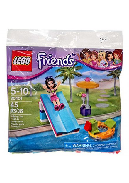 LEGO FRIENDS 30401 zwembad glijbaan ZAKJE