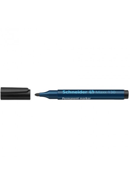Schneider permanent marker rond zwart