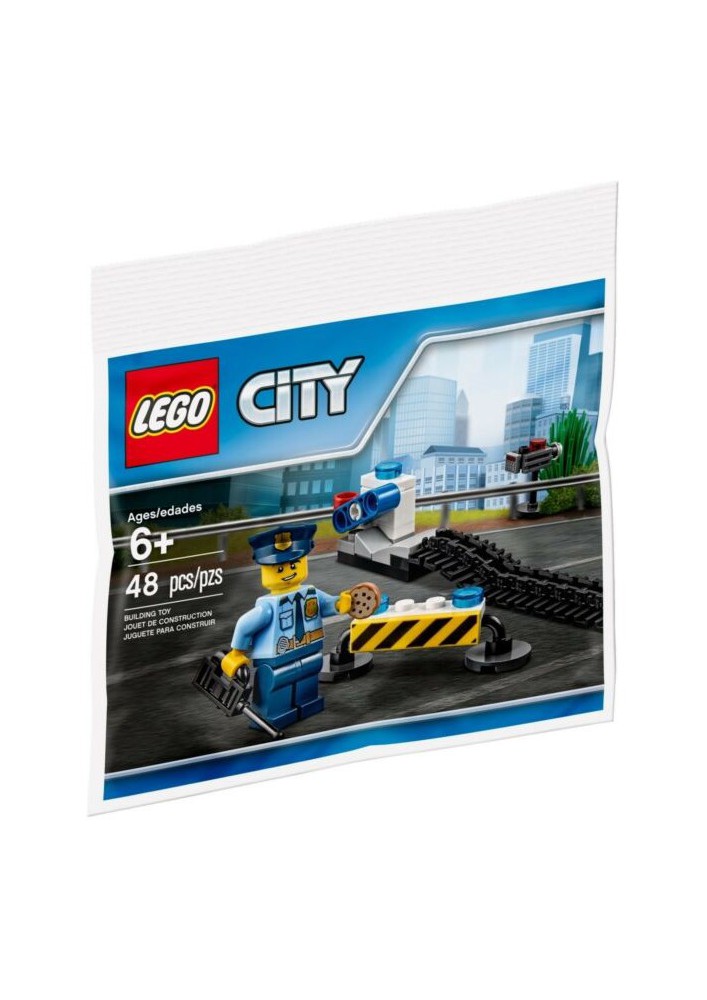 goochelaar Zwerver Behandeling Lego City zakje 40175 politieman - vanberloshop