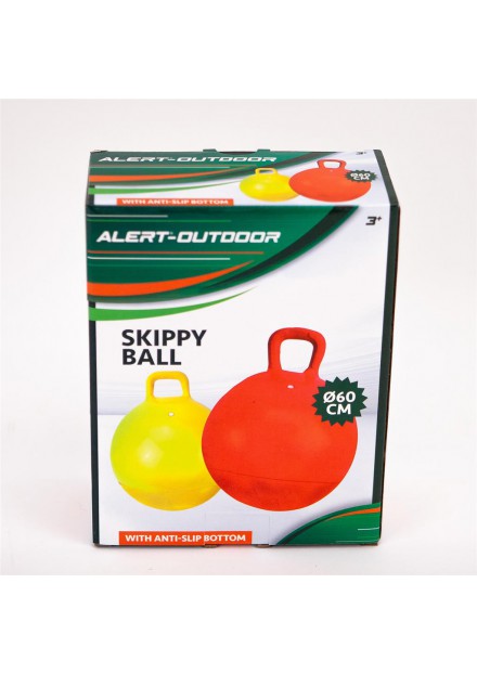 SKIPPY BAL 60 CM ALERT ROOD