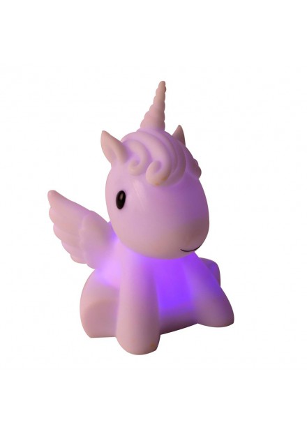 UNICORN LAMP MET TIMER 16 CM tekst.....