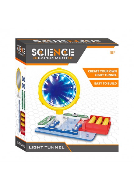 SCIENCE MAAK JE EIGEN LICHT TUNNEL