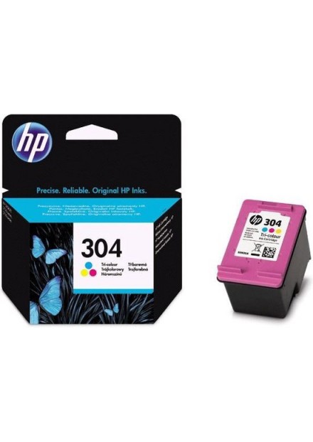HP 304 Inktcartridge KLEUR HP 304 Inktcartridge KLEUR