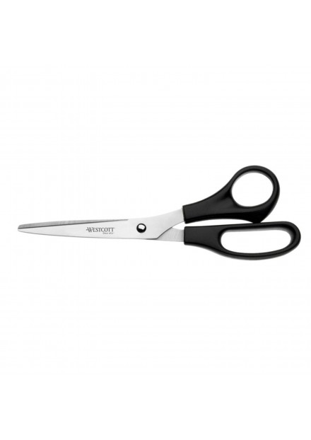 Schaar easy grip 21cm rvs, soft grip