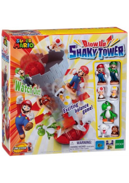 NINTENDO SUPER MARIO BLOW UP! SHAKY TOWER