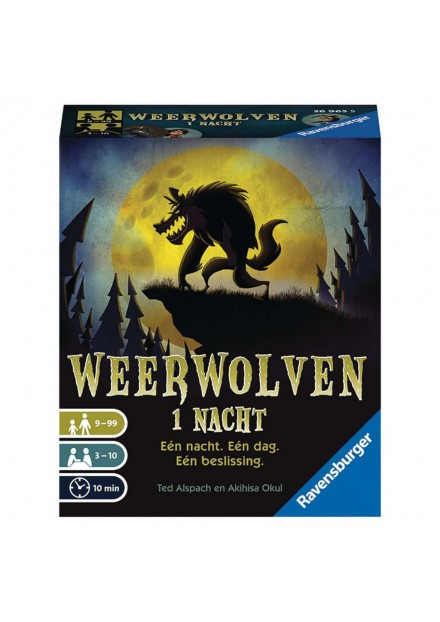 RAVENSBURGER SPEL WEERWOLVEN 1 NACHT