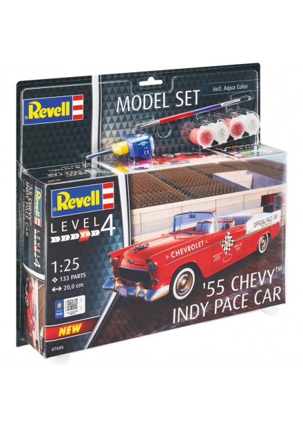 BOUWDOOS55 CHEVY INDY PACE CAR REVELL
