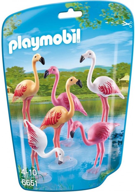 PLAYMOBIL Groep flamingo's   6651