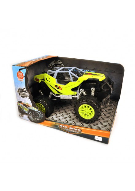 AUTO OFF-ROAD DIE CAST GEEL TEKST...... AUTO OFF-ROAD DIE CAST GEEL TEKST......