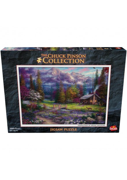 GOLIATH PUZZEL CHUCK PINSON  1000 STUKJES Inspiration of Spring Meadows