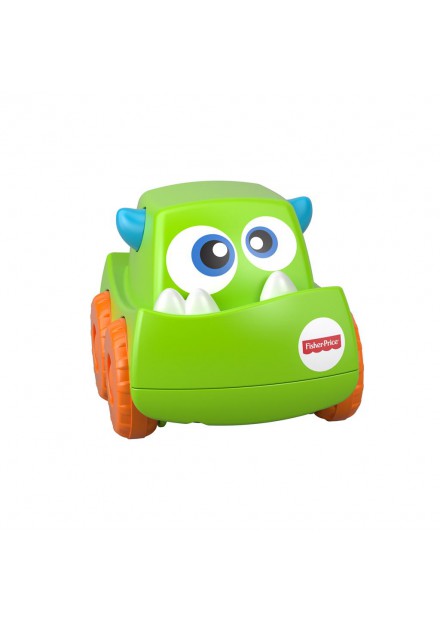 FISHER PRICE MINI MONSTER TRUCKS  GROEN