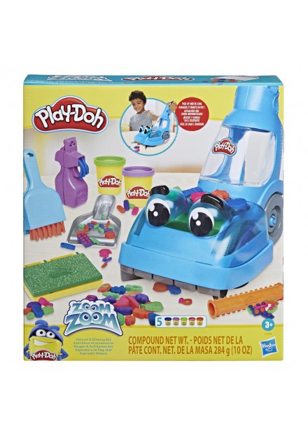 PLAY-DOH ZOOM ZOOM VACUUM AND CLEANUP SET