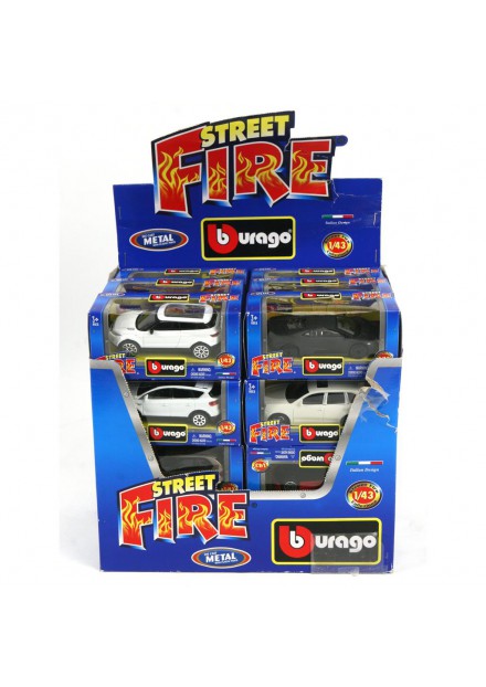 BURAGO AUTO 1:43 STREET FIRE ASS