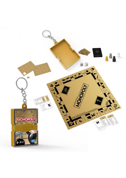 HASBRO MINI GAMES MONOPOLY GOUD