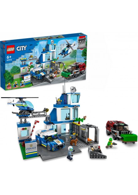 LEGO CITY 60246 POLITIEBUREAU