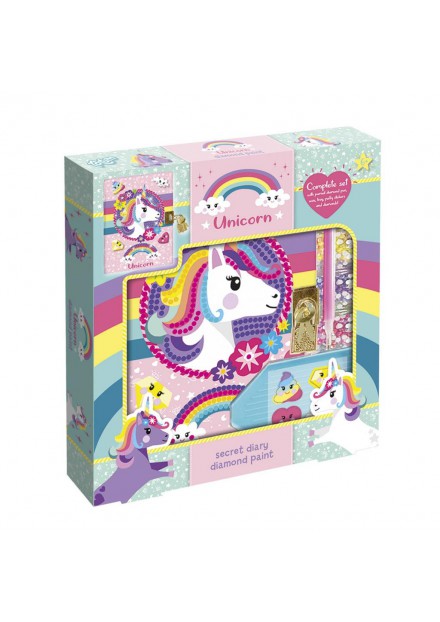 TOTUM UNICORN DAGBOEK DIAMOND PAINT