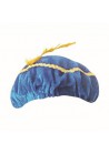 PIETEN BARET BLAUW MET VEER