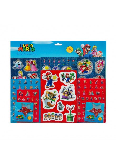 STICKERSET SUPER MARIO 500-DELIG