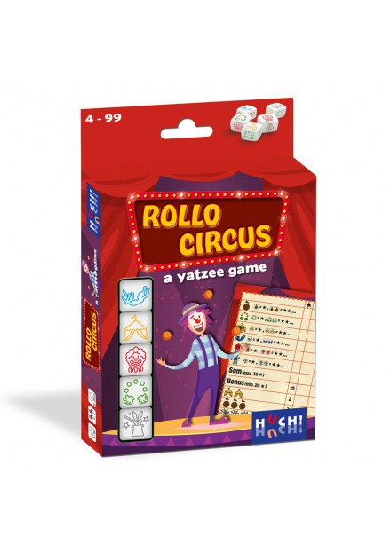 SPEL ROLLO A YATZEE GAME - CIRCUS