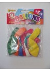 Ballonnen cijfer 50 no. 12 eenzijdig 8 stuks