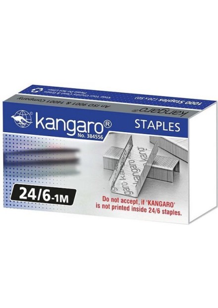 Hecht nietjes Kangaro  24/6 1000 Stuks