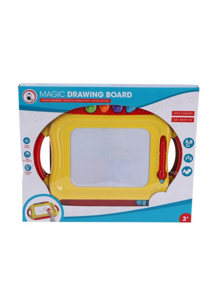 MAGISCH TEKENBORD GROOT GEEL 43 x 35 MAGISCH TEKENBORD GROOT GEEL 43 x 35
