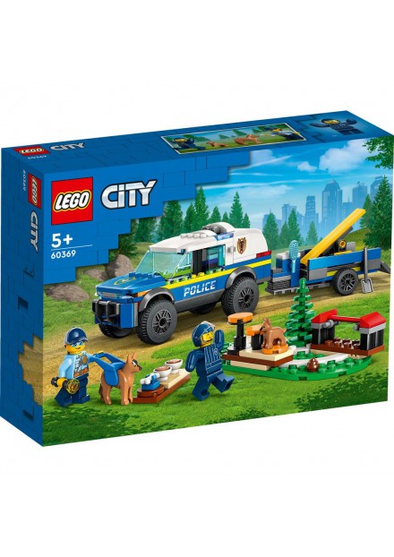 LEGO 60369 CITY MOBIELE TRAINING VOOR POLITIEHONDE