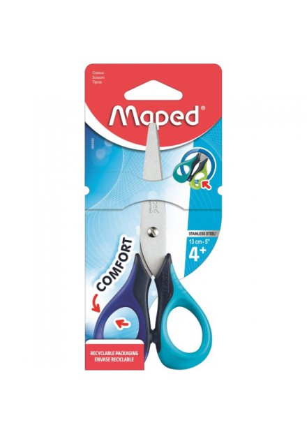 SCHAAR MAPED RECHTSHANDIG SENSOFT BLAUW / LICHT BLAUW