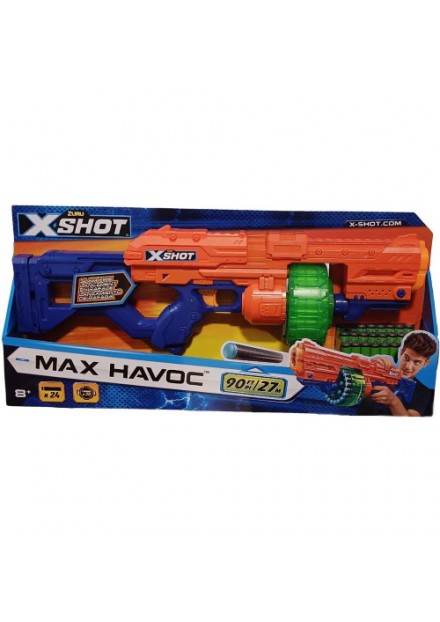 X-SHOT EXCEL HAVOC + 24 DARTS