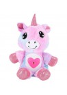 KNUFFEL PLUCHE DIER MET PROJECTOR UNICORN ROSE