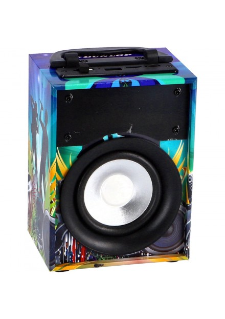 Dunlop portable bluetooth speaker met led 3 watt