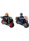 LEGO 76260 Super Hero Captain America en Black Widow Motoren