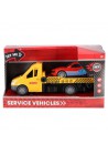 Rapid Wheels Autotransporter Met Auto En Licht En Geluid En Frictie