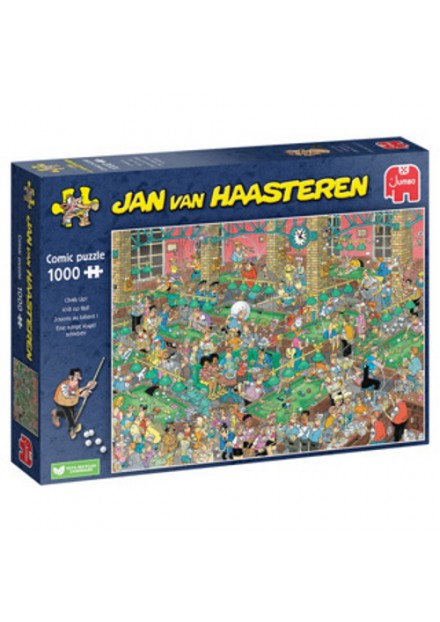 Jan Van Haasteren puzzel Krijt Op Tijd 1000 stukjes