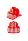 Brandweerhelm rood met vizier Kind (verstelbaar)