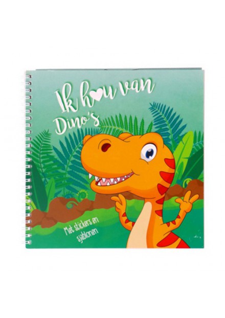 Kleur Doeboek Ik Hou Van Dino's