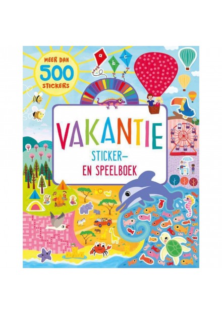Boek Vakantie Sticker En Speelboek
