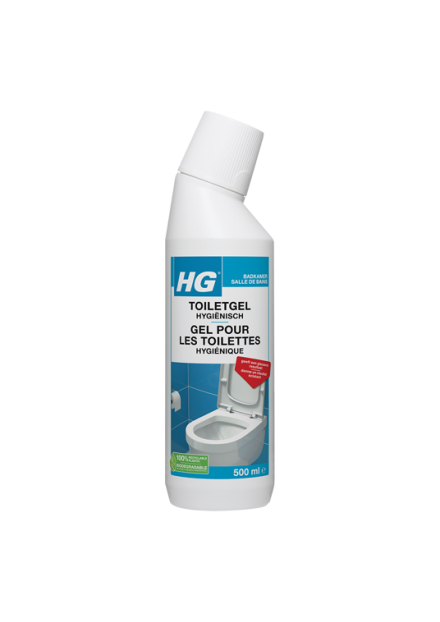 HG  toiletgel  hygiënische   500 ml.