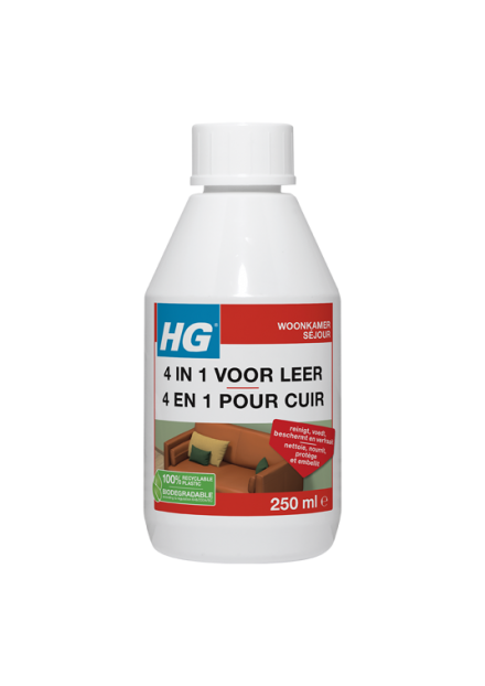 HG 4 in 1 voor leer 250ml