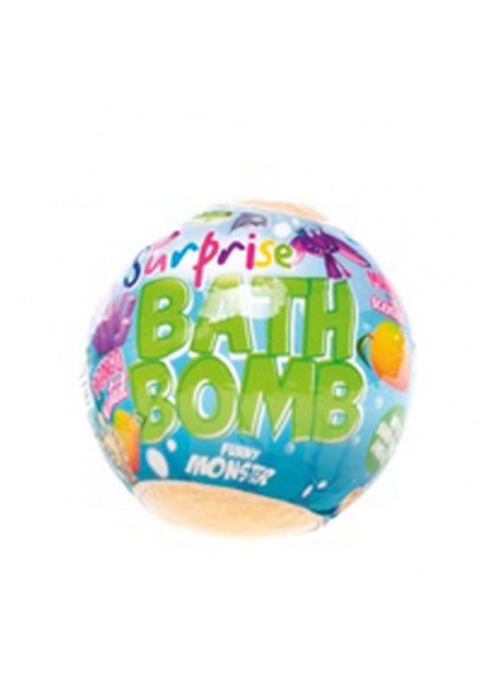 Bad bruisballen Funny Monsters Met Surprise  groen – Bubble gum