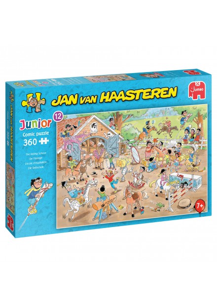 Jan van Haasteren Junior puzzel de manege 360 stukjes