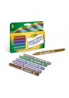 Crayola Metallic Markers 6 stuks