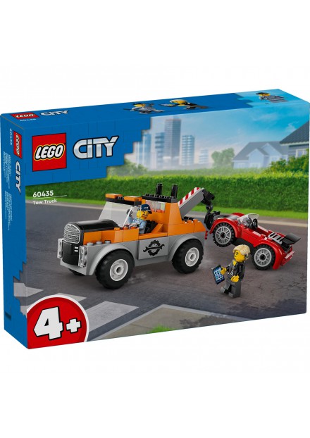 LEGO  60435 City Great Vehicles Sleepwagen En En Sportautoreparatie