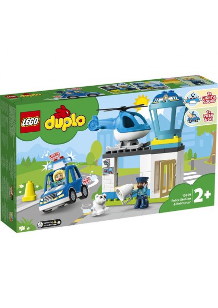 LEGO 10959 DUPLO Politiebureau & Helikopter