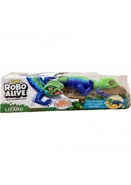 Robo Alive Lizard blauw