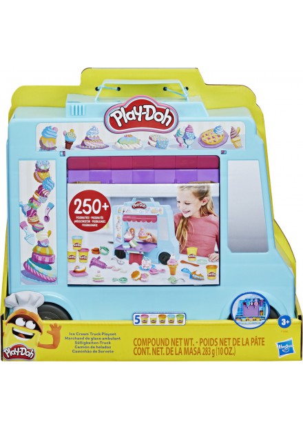 play-doh ice cream truck playset