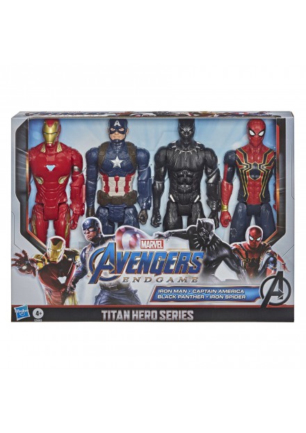 Marvel Avengers Titan Heroes Figure 4 Pack